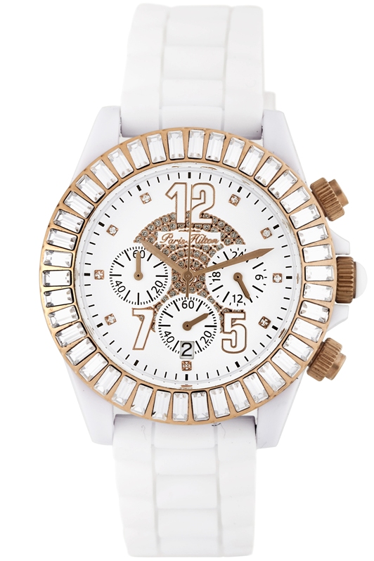 Paris Hilton Ladies 138.5170.60 Chrono Collection Fashion Chronograph Watch